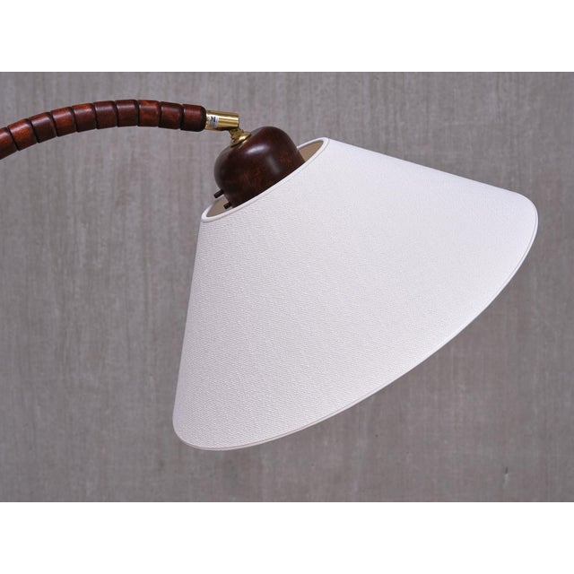 Sculptural Markslöjd Floor Lamp in Beech Wood, Sweden, 1960s For Sale - Image 13 of 15