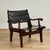 Set of Three Modern Rosewood Safari Chairs by Angel Pazmino For Sale - Image 4 of 18