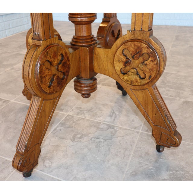 Victorian French Neo-Renaissance Gaming Table, Circa 1875–1895 For Sale - Image 3 of 18
