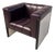 Vintage Lounge Chair in Leather, 1990s For Sale