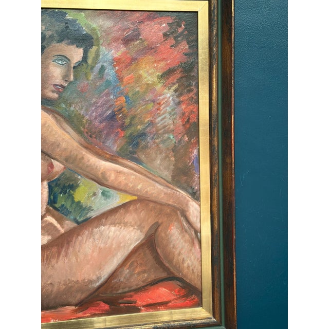 Bendt Lauritzen, Nude Study, 1950s, Oil on Canvas, Framed For Sale - Image 4 of 18