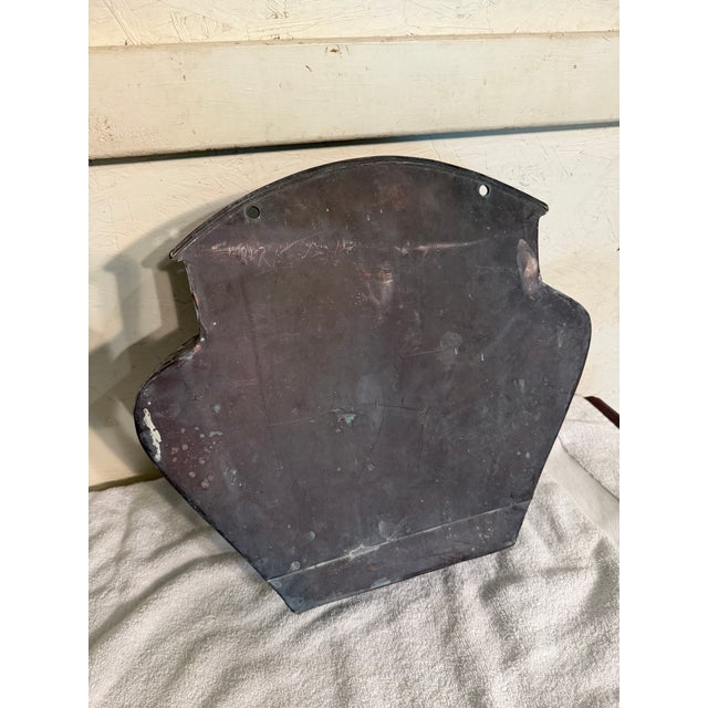 Vintage Brass Egyptian Wall Planter For Sale In Nashville - Image 6 of 7