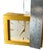 Vintage Hermès 8-Day Brushed Gilt Brass and Silk-Textured Silver Desk Clock — Swiss, C. 1960s–70s For Sale - Image 16 of 16