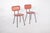 Metal Chair in Red Synthetic Leather, 1970s For Sale - Image 7 of 9