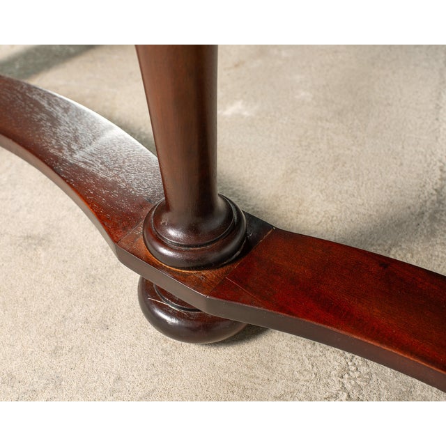 Ralph Lauren Mahogany Plaid Sadler Cocktail Ottoman 4 Ft. For Sale - Image 12 of 18