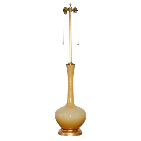 Metal Marbro Swedish Glass Table Gold For Sale - Image 7 of 7