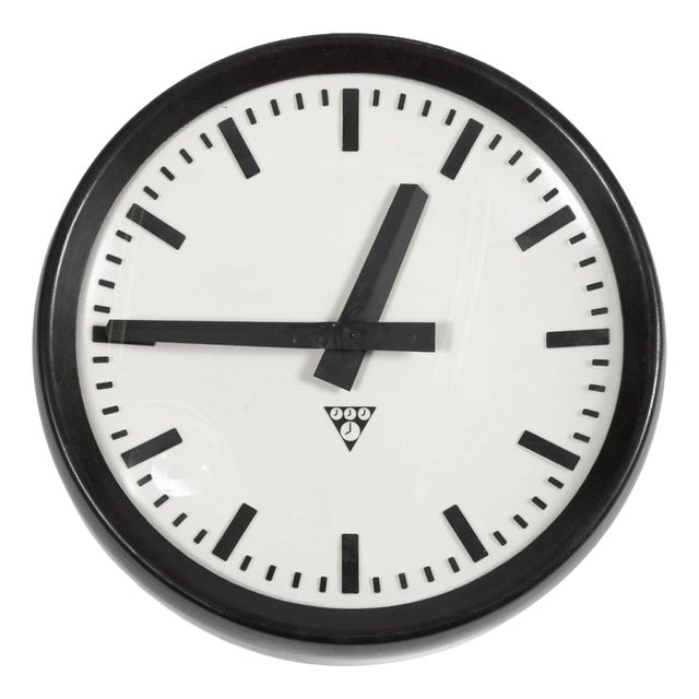 Pragotron PJ 27 Clock, 1970s For Sale