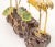 Vintage Chinese Metal Gilt Filigree and Enamel Cranes Figures on Wooden Stand For Sale - Image 12 of 12