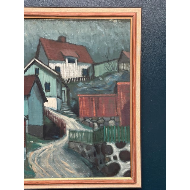 1950s Unknown, Stryket, Nordingrå, 1959, Oil on Canvas, Framed For Sale - Image 5 of 13