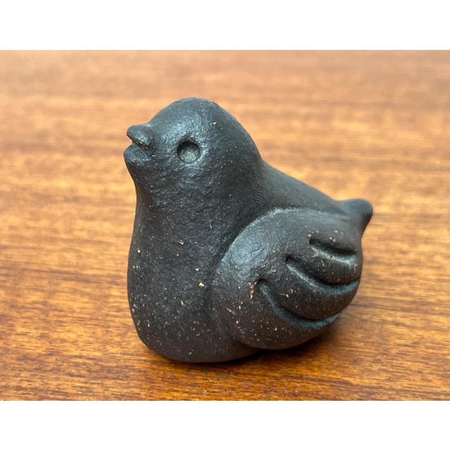 Mid-Century German Studio Pottery Bird Figurines by G. Schauneweg, Worpswede, 1960s, Set of 3, Set of 3, in Very Good...