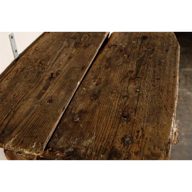 18th Century Italian Carved Wood Bracket With Angel For Sale - Image 4 of 10