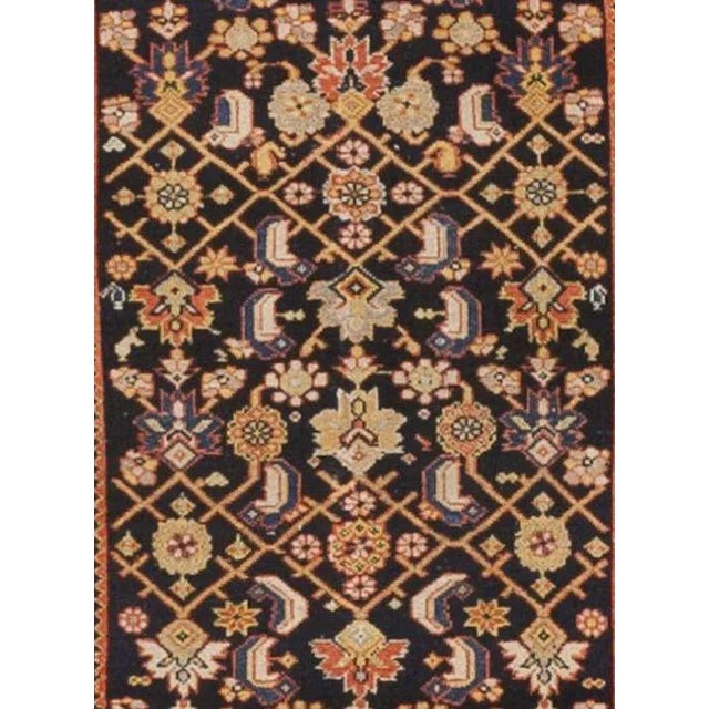 Traditional Antique Persian Malayer Runner Rug - 3'1" x 11'4" For Sale - Image 3 of 3