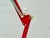 Mid-Century Articulated Desk Lamp in Red, 1970s For Sale - Image 6 of 17