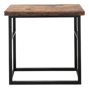 Entryway Console Table in Oak and Iron