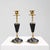 Empire Style Bronze and Ceramic Candlesticks, France, 1870s, Set of 2 For Sale - Image 9 of 9