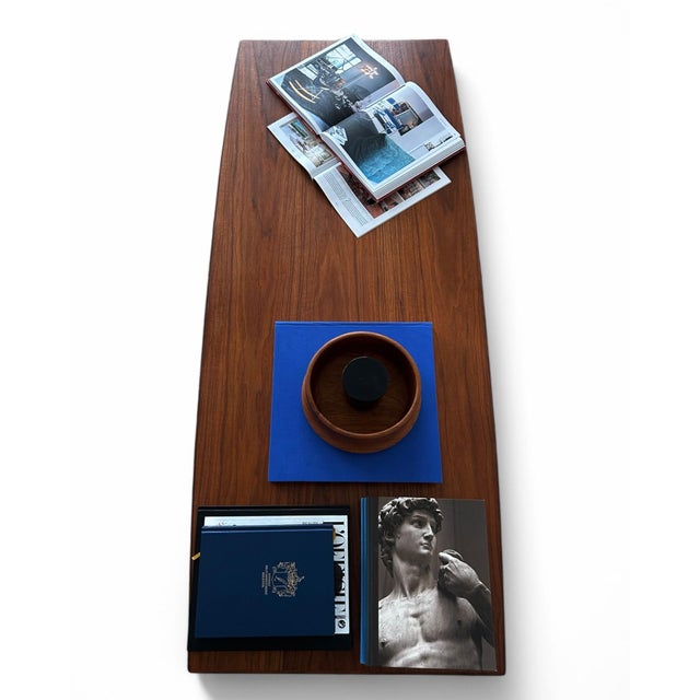 Scandinavian Teak Coffee Table with Black Extension Board, 1960s For Sale - Image 10 of 13