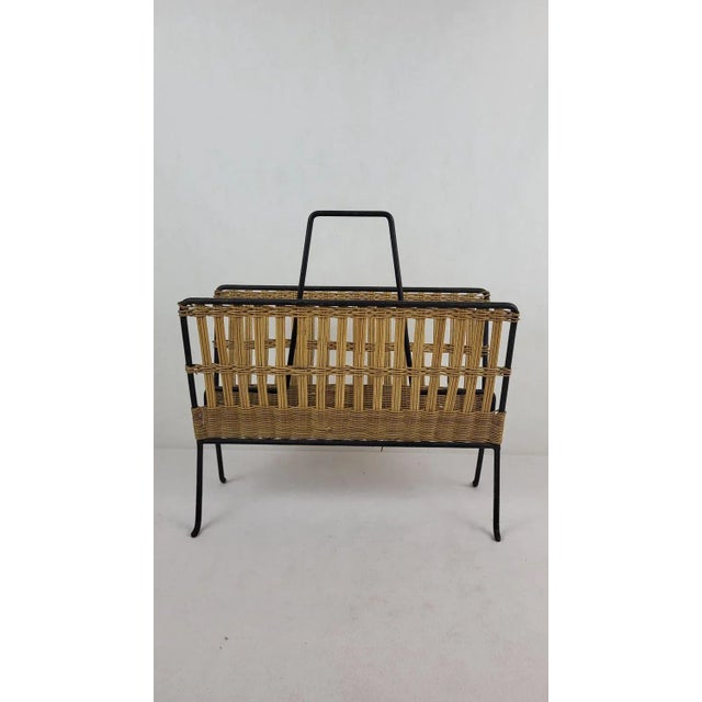 Mid-Century Modern Magazine Rack by Raoul Guys, 1950s For Sale - Image 3 of 6