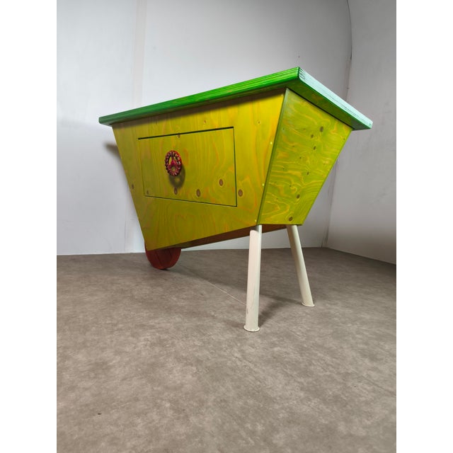 Vintage Radical Design Artists Chest of Drawers by Dieter Zimmermann, 1990s For Sale - Image 10 of 16
