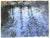 Impressionist "Moving Water" Contemporary Expressionist Landscape Painting on Paper by Bryan Young For Sale - Image 3 of 3