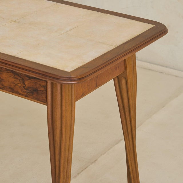 Antique Italian Art Nouveau Desk or Side Table in the Manner of Louis Majorelle For Sale - Image 9 of 11