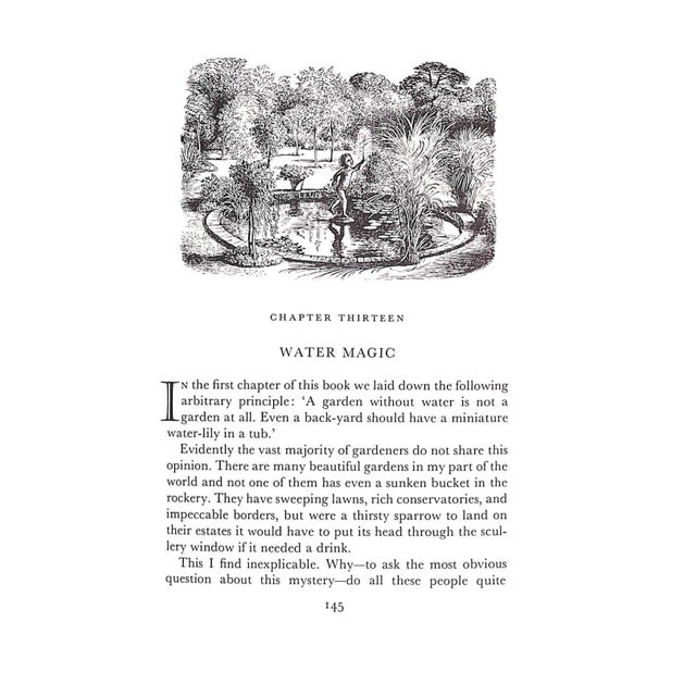 Traditional "Garden Open Today" 1963 Nichols, Beverley For Sale - Image 3 of 10