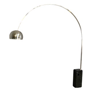 Limited Edition Arco Floor Lamp by Achille and Pier Giacomo Castiglioni for Flos, 1962 For Sale