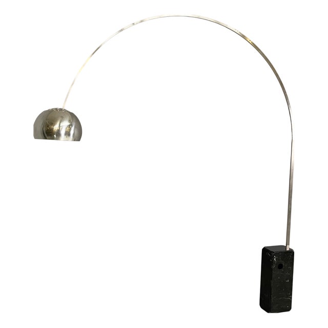 Limited Edition Arco Floor Lamp by Achille and Pier Giacomo Castiglioni for Flos, 1962 For Sale