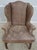 Age: C.1988 Details: Down Seat Cushion High Quality Construction Large Impressive Chair Nice Tooled Leather 18 C. Design...