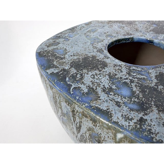 Flow Glazed Studio Ceramic Pieces, 1994, Set of 3 For Sale - Image 9 of 18