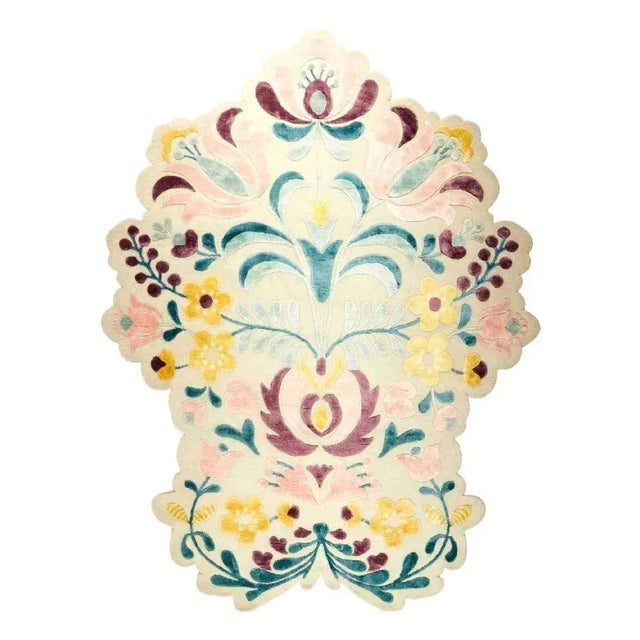 Efflorescent Area Rug in Wool by Murano Shutters For Sale - Image 6 of 6