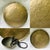 Wood Antique Chinese Buddhist Singing Bowl With Gong and Prayer Beads - Set of 3 For Sale - Image 7 of 12