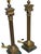 1980s Vintage Chapman Lamps, Heavy Brass Columns and Heavy Marble Bases. New Wire and Socket - Pair For Sale - Image 5 of 7