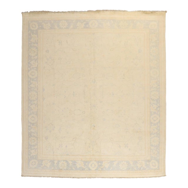 Early 21st Century Muted Pishawar Rug - 8'3" x 9'8" For Sale