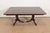 Wood Baker Furniture Style Georgian Banded Mahogany Double Pedestal Extension Dining Table, Newly Refinished For Sale - Image 7 of 13