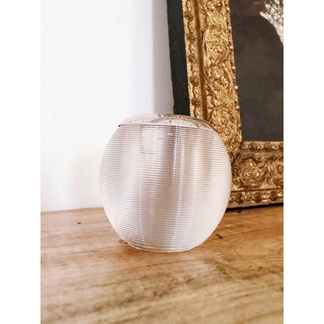English 1902 English Sterling Silver and Glass Match Striker For Sale - Image 3 of 4