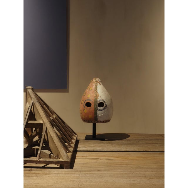 Brazilian Bloco da Lama Mask, Paraty, 1980s For Sale - Image 4 of 11