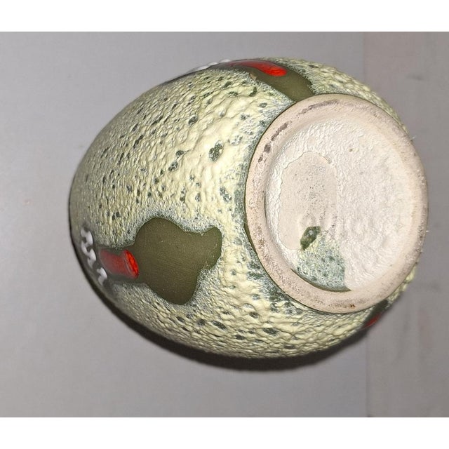 Mid-Century Modern German Ceramic Vase by Jasba, 1960s For Sale - Image 4 of 5