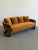 1970s Sculptural Oak Barrel Back Sofa Attributed to Howard Furniture For Sale In Los Angeles - Image 6 of 15