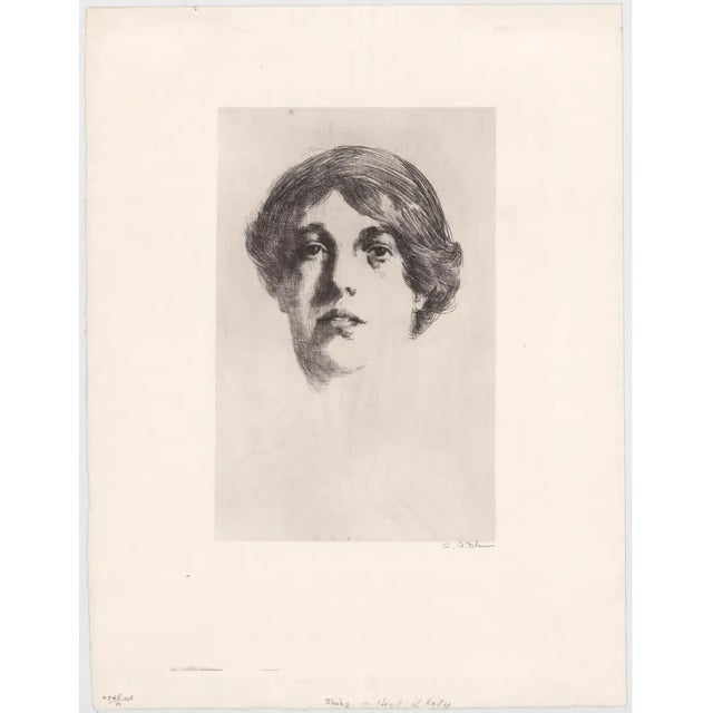 Alexander Aladar Blum (1889-1969) etching on paper, pencil signed. Blum studied art at the National Academy of Design in...