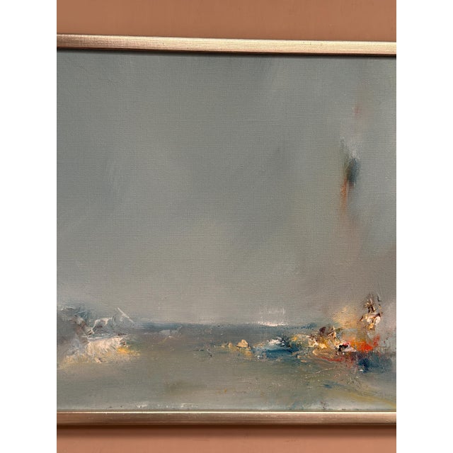 Jan Ed, Seascape, 1986, Oil on Canvas, Framed For Sale - Image 14 of 18