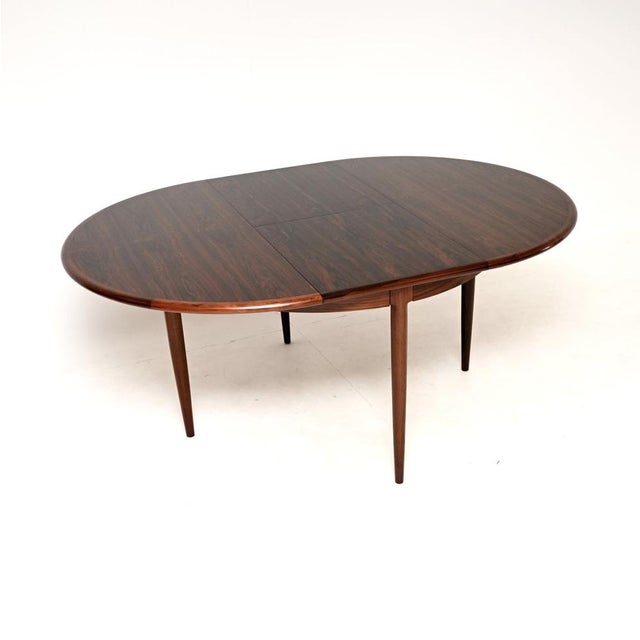 1960s Vintage Danish Extending Dining Table by Niels Moller from J.L. Møllers, 1960s For Sale - Image 5 of 15