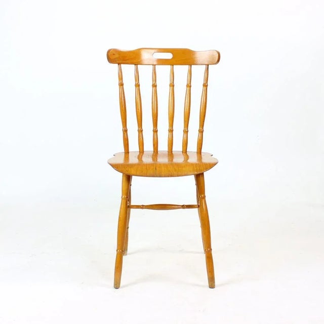 Oak Dining Chairs, 1960s, Set of 4 For Sale - Image 12 of 15