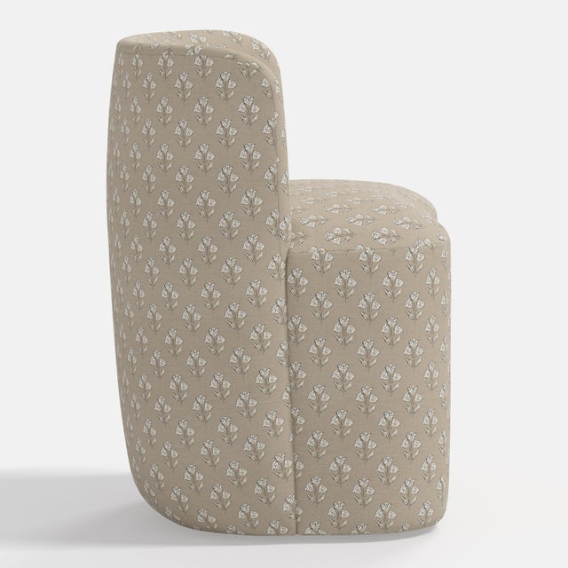 Not Yet Made - Made To Order Stoffer Home x Cloth & Company Gail Dining Chair in Francie Tan For Sale - Image 5 of 6