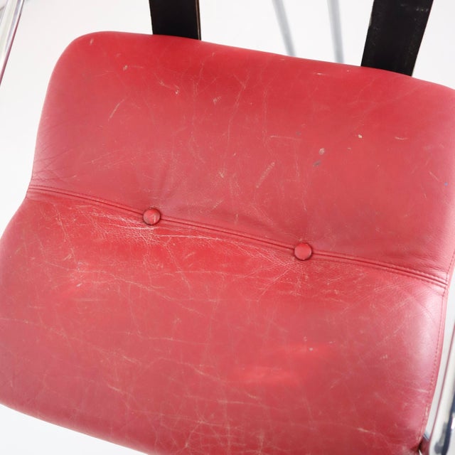 Mid-Century Modern Guido Faleschini “Tucroma” Dining Chairs, Set of Four For Sale - Image 3 of 5