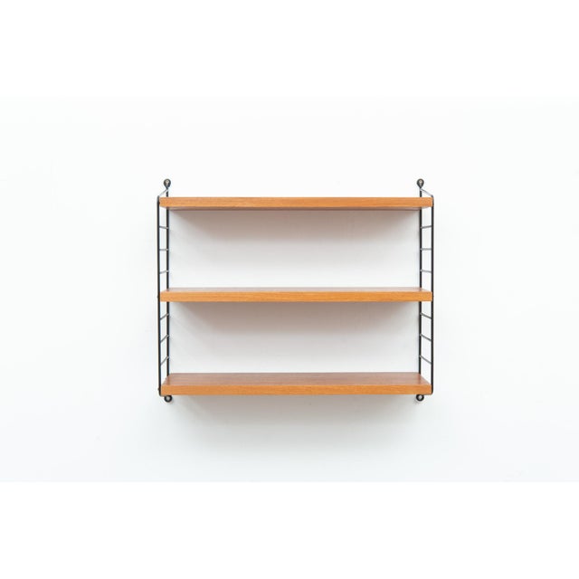 1950s String Wall Shelf by Kajsa & Nisse Strinning, 1950s For Sale - Image 5 of 5