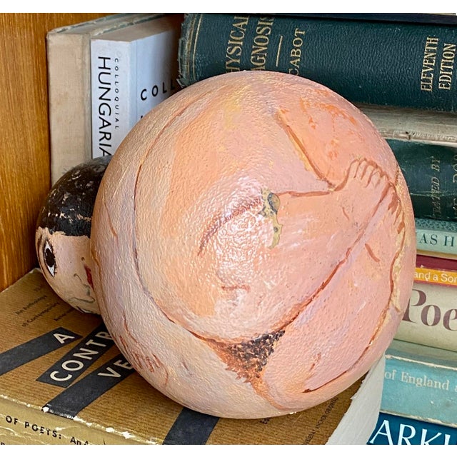 Nude Goddess Gourd Rattle Made & Blessed by Outsider Folk Artist Dixie Lubin For Sale - Image 4 of 5