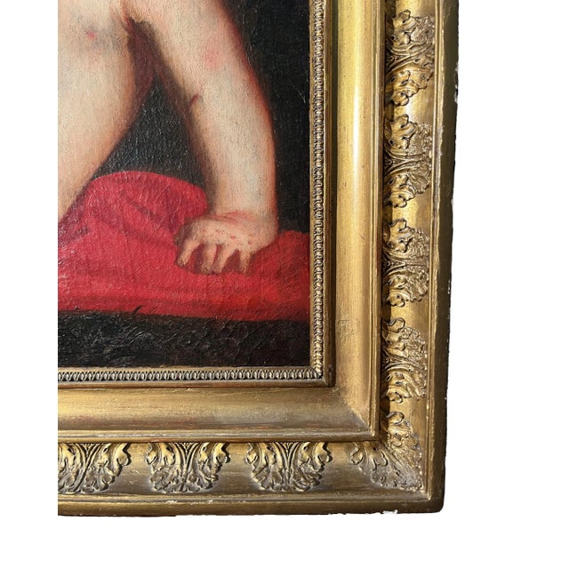 Alessandro Leone Varotari / Padovanino, Putti, Oil on Canvas, 17th Century, Framed For Sale - Image 6 of 13