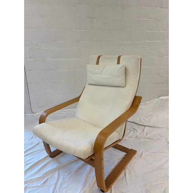 Contemporary Ikea Poäng Bentwood Lounge Chair by Noboru Nakamura For Sale - Image 3 of 7