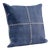 Wildwood Laredo Leather Pillow - Blue For Sale