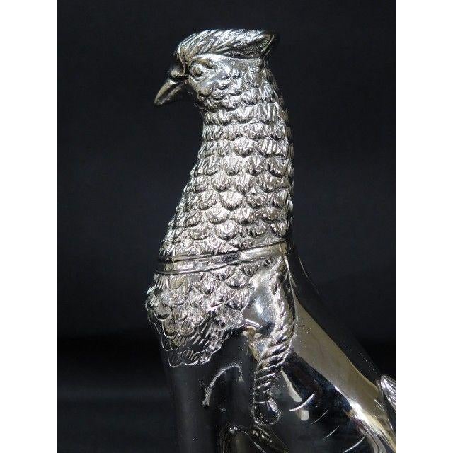 Hollywood Regency Wildwood Griffin Chrome on Marble Bases Bookends - a Pair For Sale - Image 3 of 12